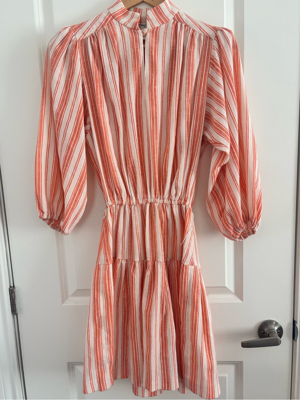 vintage 1970s nu-mode boho prairie dress